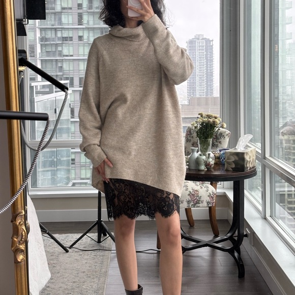 Black Lace skirt dress - Picture 3 of 6